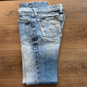 Ariat Men's Faded Blue Slim Jeans